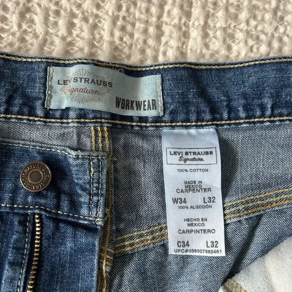 Levi's Relaxed Men's Carpenter Jeans - Picture 4 of 5